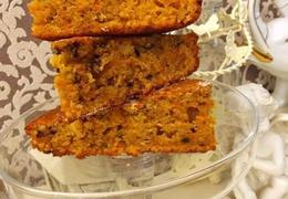 Тыквенный пирог с грецкими орехами