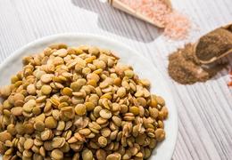 Simple Green Lentils