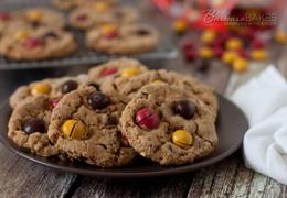 Flourless Peanut Butter Chocolate Chip Cookies