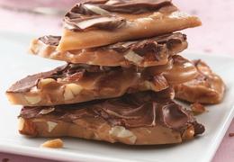 Chocolate Swirl Almond Toffee