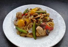 Bambussprossen, Champignons & Hhnchenbrust Rezepte