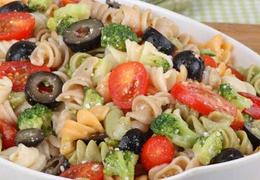 Rainbow Rotini Broccoli Salad