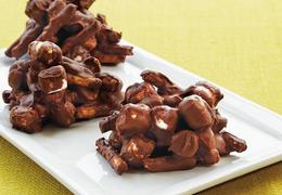 Chocolate-Peanut Butter Haystacks