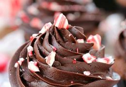 Chocolate peppermint cupcakes with fudgy peppermint frosting recipe