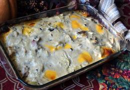 Angel Hair Turkey Casserole