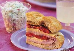 Turkey, Bacon, and Havarti Sandwich