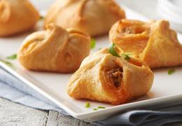 Cheesy Chorizo Crescent Bites