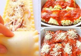Roll Up Eggplant Lasagna