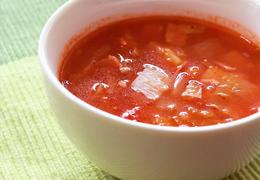 キャベツ チキンスープ セロリ トマト缶 ベーコン の レシピ