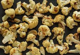 4-Ingredient Roasted Cauliflower