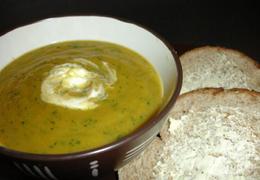 Carrot and Coriander (Cilantro) Soup
