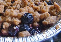Individual Blueberry or Apple Crisp