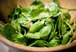 Wilted Spinach Salad With Sherry Vinaigrette