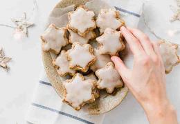 Cinnamon Star Cookies (German Zimtsterne)