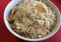 Roasted Papad Poha (Roasted Flat Rice Flakes With Papad)