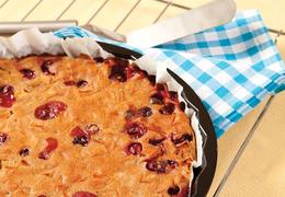 Elmalı Ve Vişneli Kek