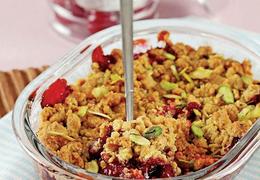 Kırıntılı Vişne Tatlısı