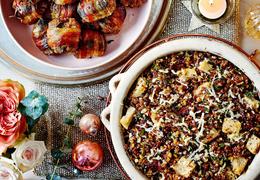 Mulled Sausage and Sage Stuffing Balls
