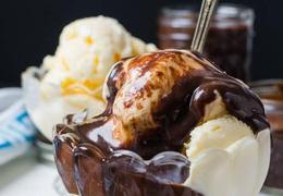 Dark Chocolate Mint Sauce