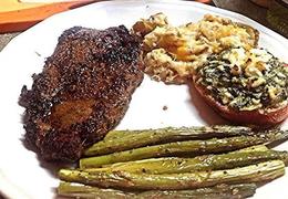Marinated Rib Eye Steak RUB