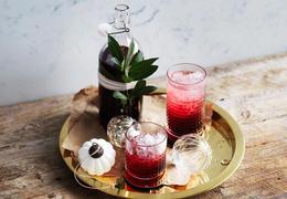 Christmas flavoured cordial