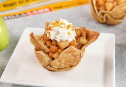 Apple Pie Tortilla Cups (with Video)