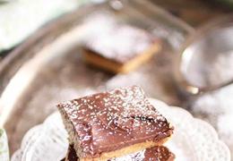 No-Bake Chocolate Peanut Butter Cookie Bars