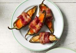 Bacon-Wrapped Jalapeno Poppers