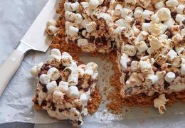 S’more Popcorn Bars