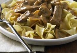 Quick Beef Stroganoff