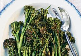 Roasted Chile-Lime Broccolini