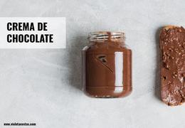 Batido de chocolate y avellanas *Saludable - TicTacYummy