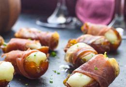 Manchego Stuffed Date Appetizers