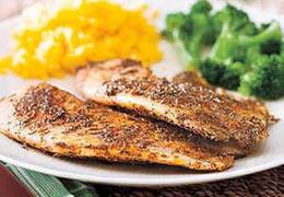 Cajun Blackened Tilapia