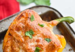 Chicken Fajita Stuffed Peppers