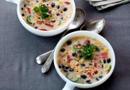 Corn and Black Bean Chowder