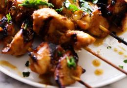 Dakkochi (Korean Grilled Chicken Skewers) - Closet Cooking