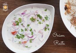 Onion Raita
