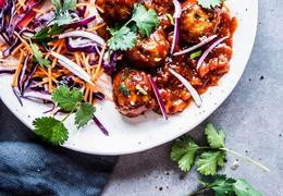 Pineapple BBQ Meatballs