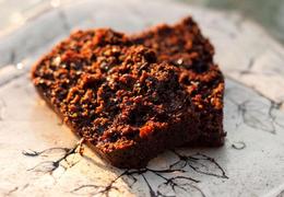 CHOCOLATE ZUCCHINI CASHEW QUICK BREAD