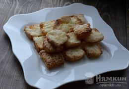 Хлеб со сметаной и сахаром к чаю Кухня Наизнанку рецепт дома