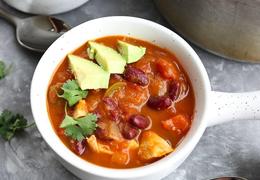 Quick & Easy Chicken Pumpkin Chili