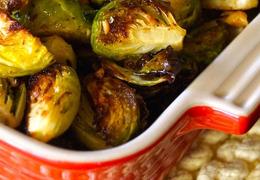 Hazelnut Brown Butter Brussels Sprouts