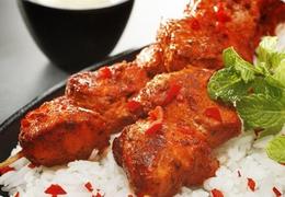 Chicken Kebabs - Middle Eastern Marinade - Veena Azmanov