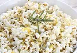 Rosemary & Lemon Zest Popcorn
