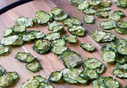 Sour Cream and Onion Cucumber Chips
