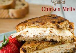 Grilled Chicken Melts
