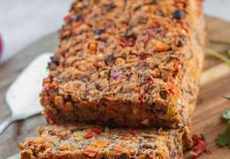 Easy Vegan Lentil Loaf (Gluten-free + Oil-free)