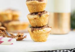 Vegan Pecan Tarts (8-Ingredients)