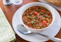 Stuffed Pepper Soup